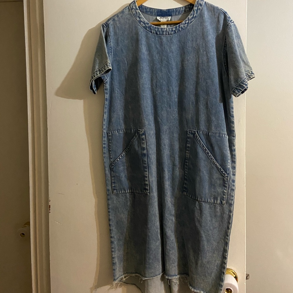 Midi Denim Dress